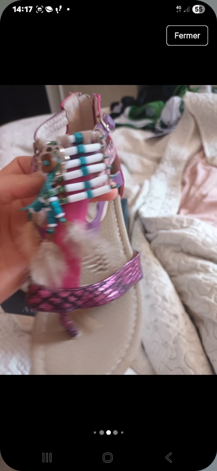 Sandale 👡 tt cuir - photo numéro 3