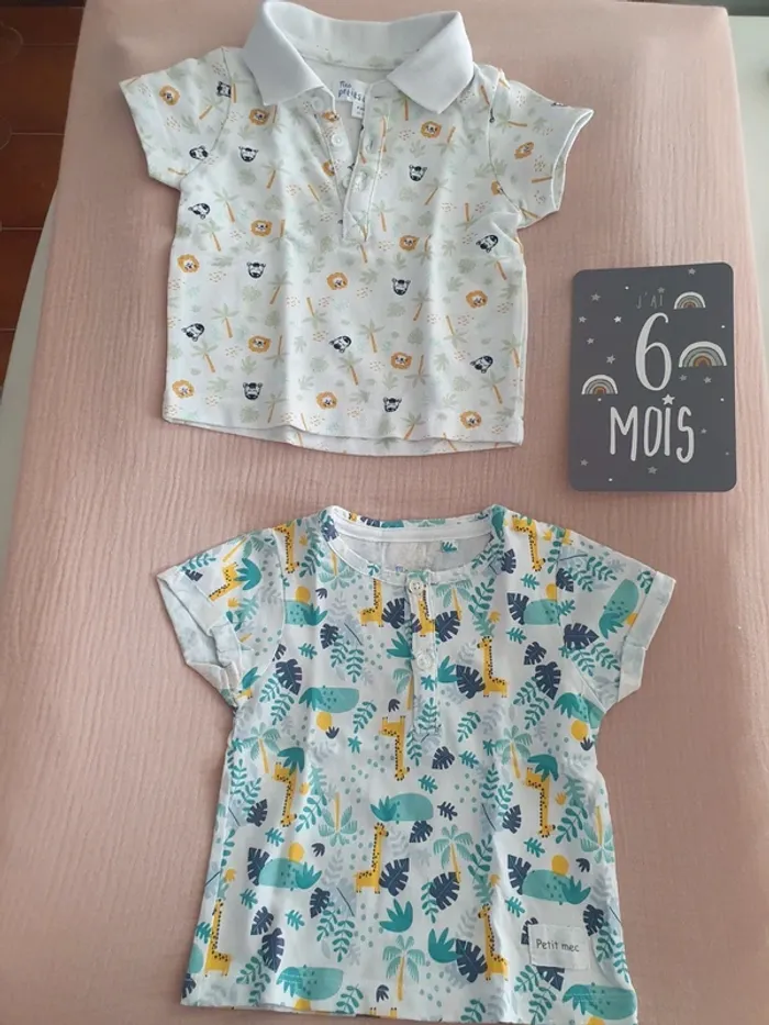 T-shirt et polo 6 mois