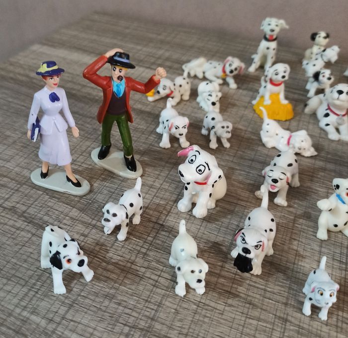 Lot de figurines vintage les 101 dalmatiens - photo numéro 3