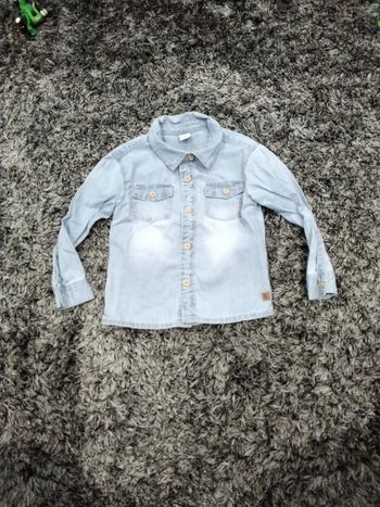Chemise manches longues garçon 2 ans 23 mois