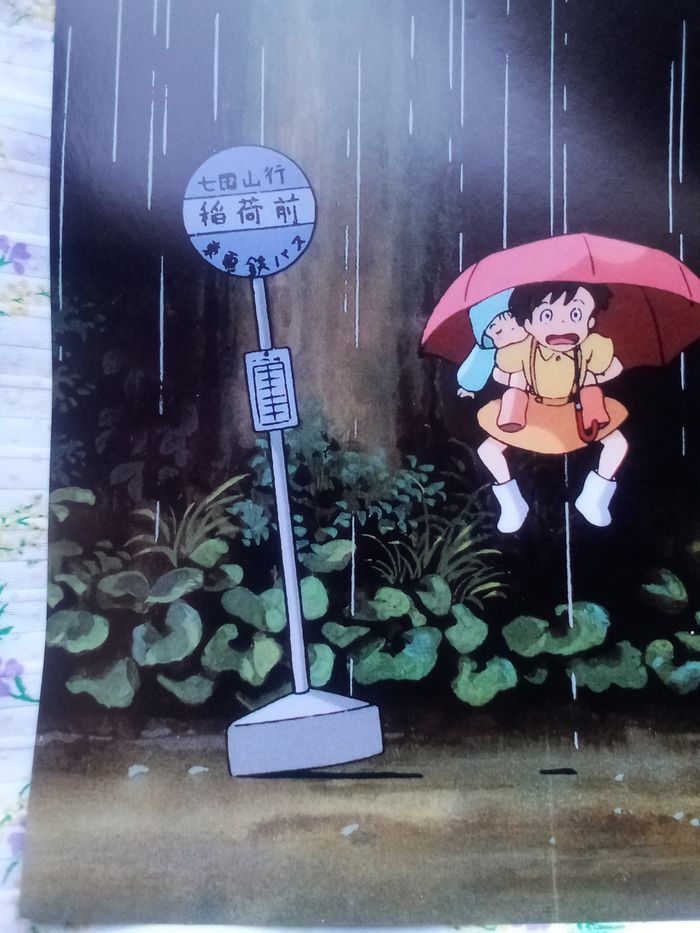 Affiche Poster Mon Voisin Totoro Studio Ghibli Miyazaki - photo numéro 2