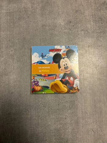 Livre les vacances de Mickey