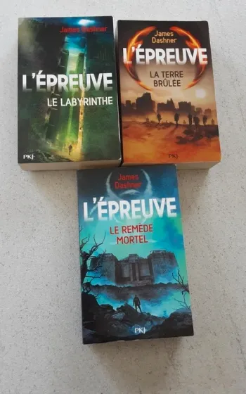 Lot livres labyrinthe