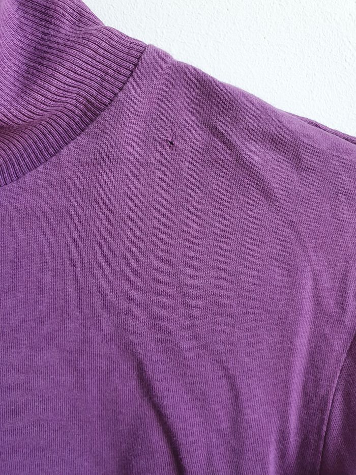 Pull col roulé femme M - photo numéro 2