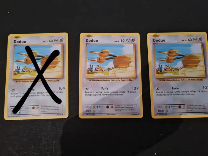 Carte pokémon Doduo 69/108 - photo numéro 1