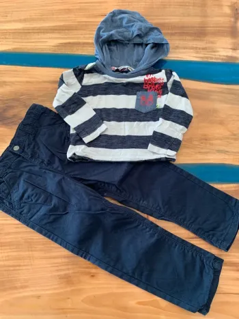 Ensemble tape à l’œil sergent major taille 3 ans