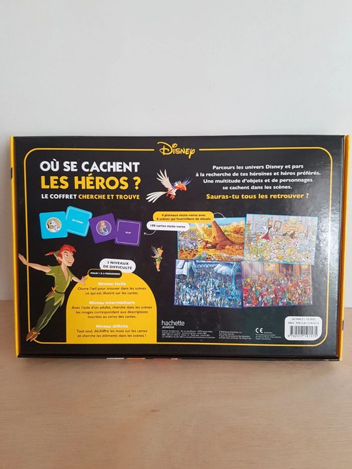 Disney jeu de société cherche et trouve Où se cachent les héros - photo numéro 3