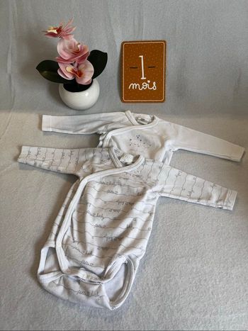 Lot de 2 bodies 