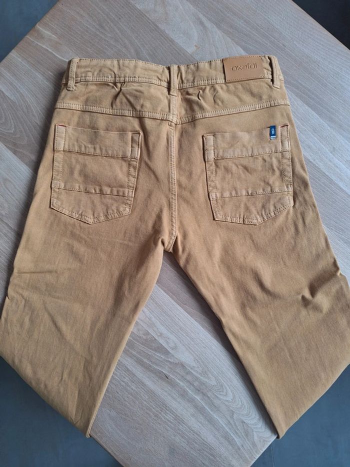 Lot 2 pantalon jean Okaïdi enfant garçons 14 ans - photo numéro 4