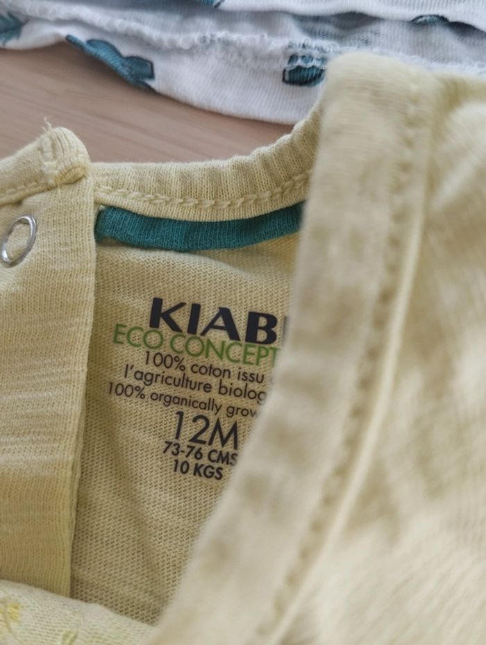 3 débardeurs 12 mois Kiabi - photo numéro 2