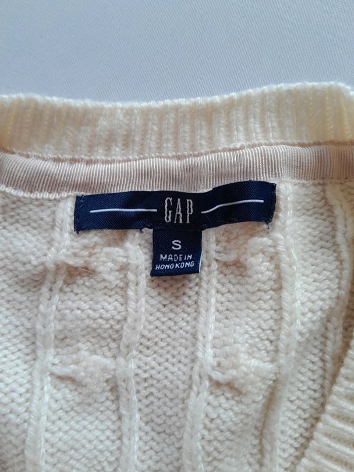 Pull torsadé Gap taille S - photo numéro 3