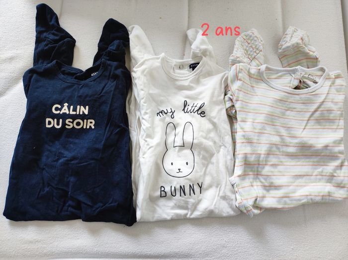 Lot pyjamas 2 ans