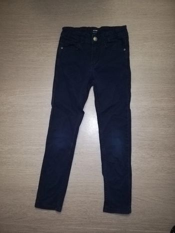 Pantalon skinny fit bleu marine