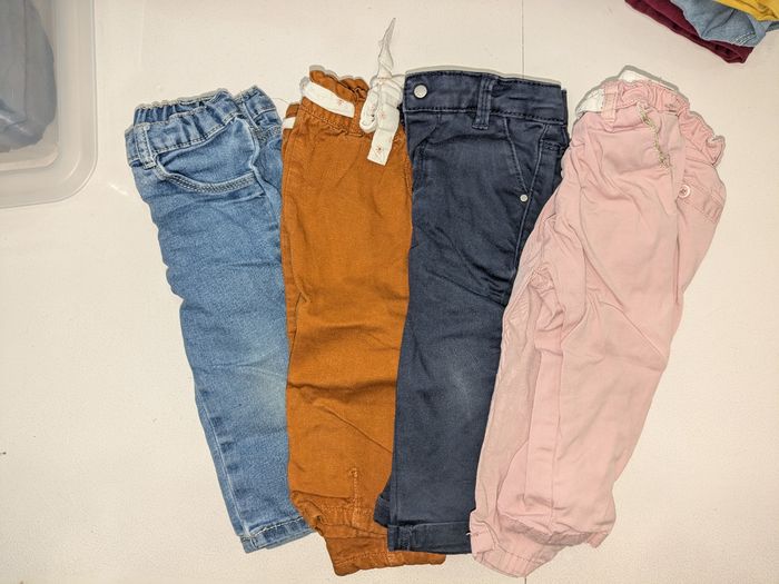 Lot de 4 pantalons/jeans