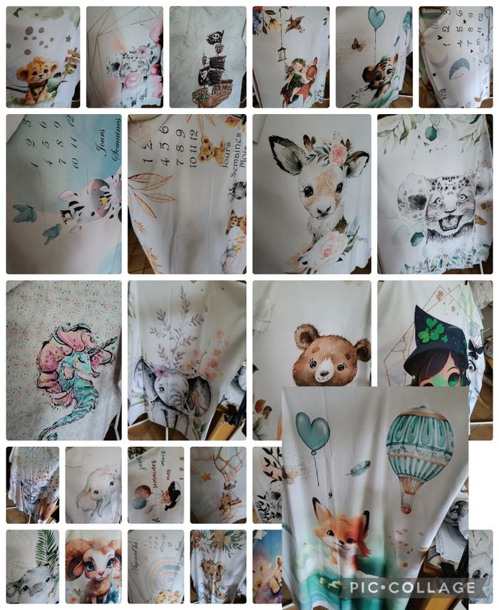 Panneaux a coudre pour couvertures, tapis étapes, bavoirs, gigoteuses - photo numéro 3