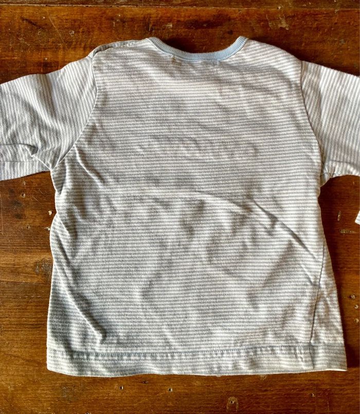 Teeshirt rayé 18 mois Un Amour de Petit Boy - photo numéro 4