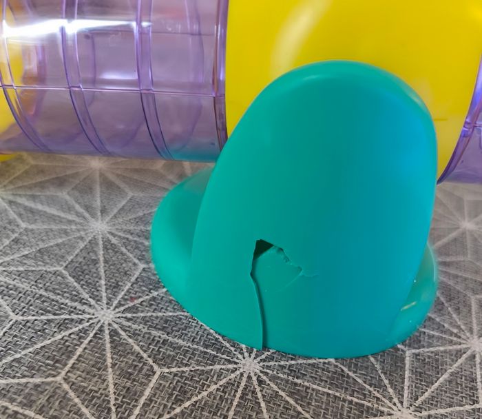 Tunnel basculant + Roue Hamster - photo numéro 3