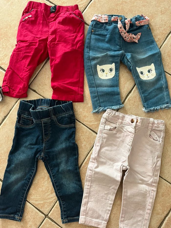Lot bébé fille 45 pièces 1 à 12 mois - photo numéro 18