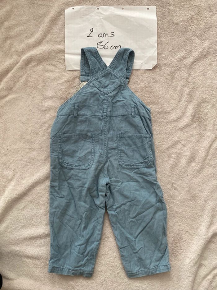 Salopette doublée, chaude, velour - DPAM - 24 mois / 2 ans - TBE - photo numéro 3