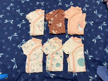 Lot de 6 body 6 mois orchestra C&A
