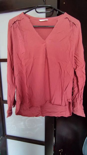 Blouse rose clair ML