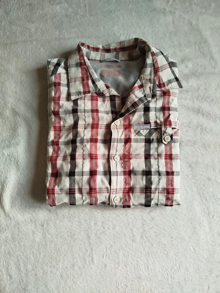 Chemise vintage homme manches courtes Columbia