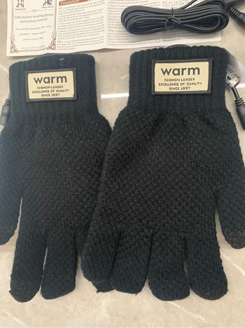 Gants Chauffants électriques USB