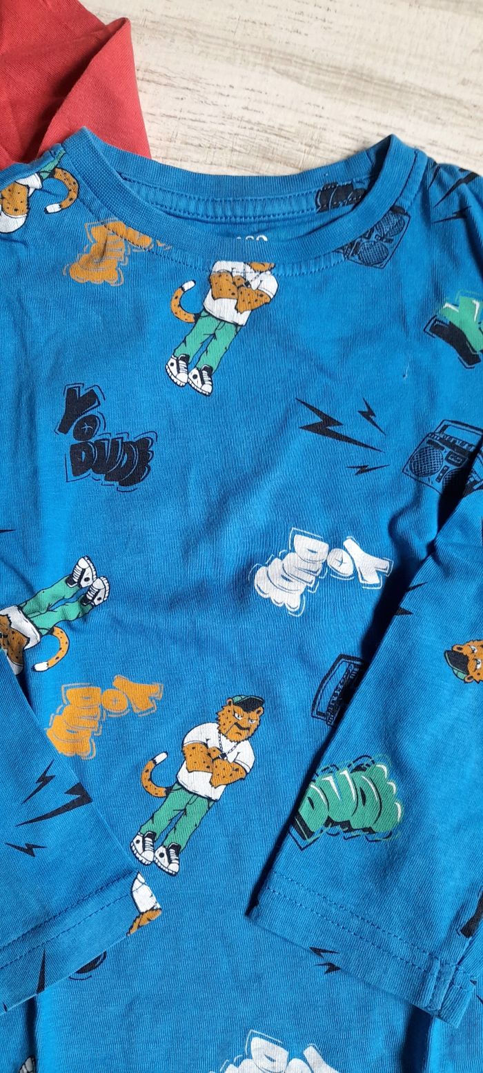 Lot de 2 Tee-shirts manches longues - photo numéro 3