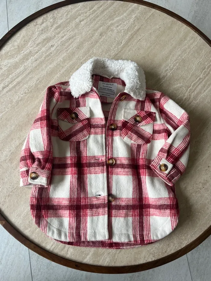 Sur chemise bébé fille