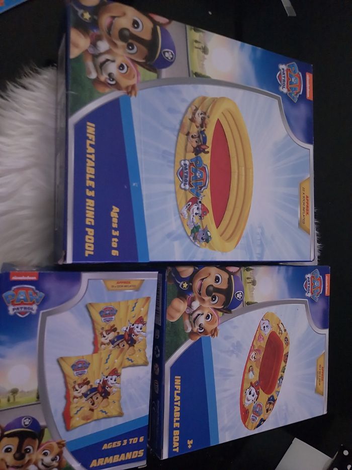 Lot piscine paw patrol - photo numéro 2