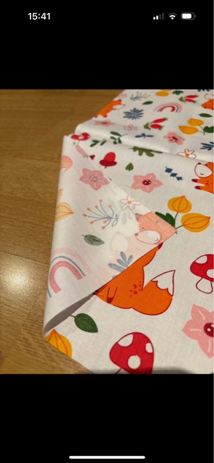 Morceau de tissu automnale 56*45cm neuf - photo numéro 2