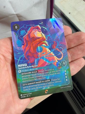 Mufasa Souverain du rocher des Lions 