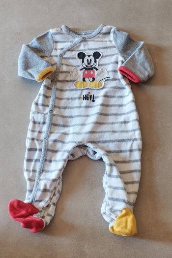 Pyjama garçon 6 mois orchestra Disney Mickey