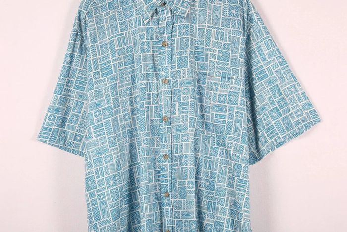 Superbe chemise hawaïïenne vintage fabriquée aux USA (#240301) - photo numéro 3