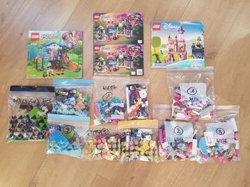 Lot 3 lego Friends 41335 41687 Disney 41152