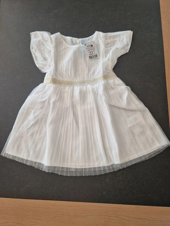 Robe de cérémonie blanche