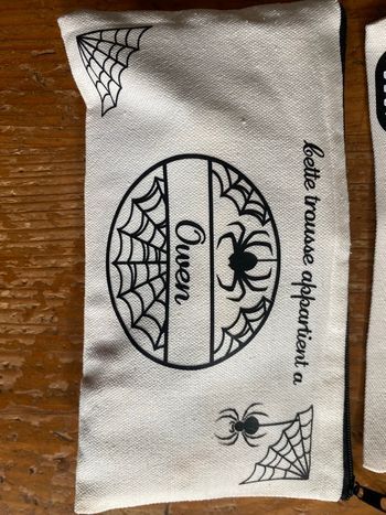 🕷️ TROUSSE PERSONNALISÉE THÈME ARAIGNÉE – UNIQUE & ORIGINAL 🕷️