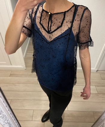 Haut dentelle 2 pieces