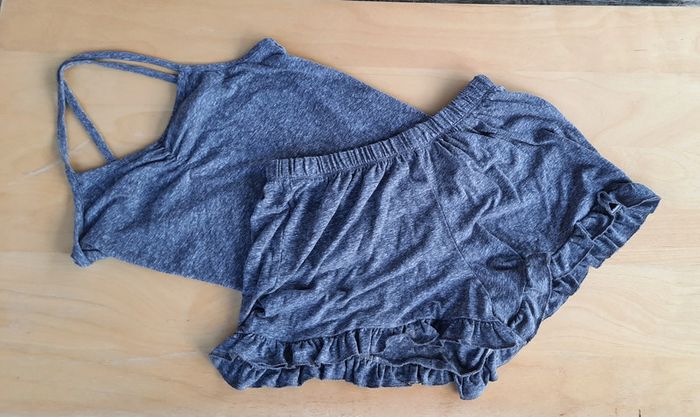 Pyjama gris, La redoute, fille 12 ans - photo numéro 2