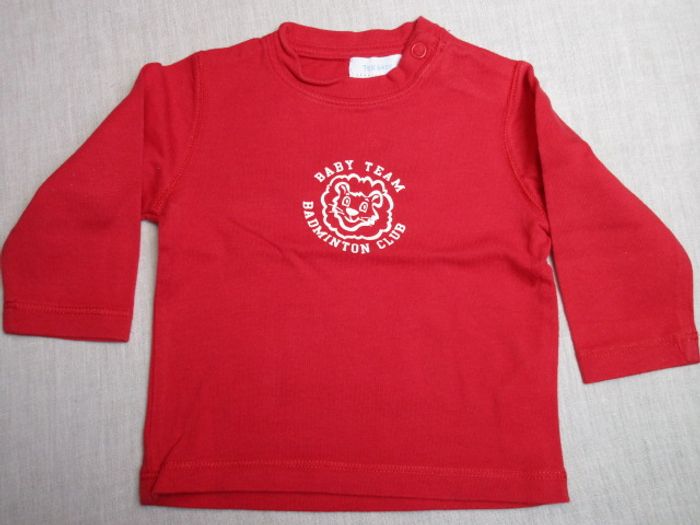 T-shirt rouge, 3 mois - photo numéro 2