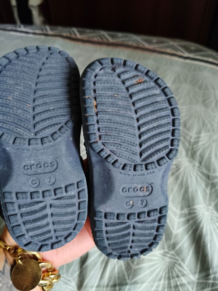 Crocs marine bleue 23/24 - photo numéro 3