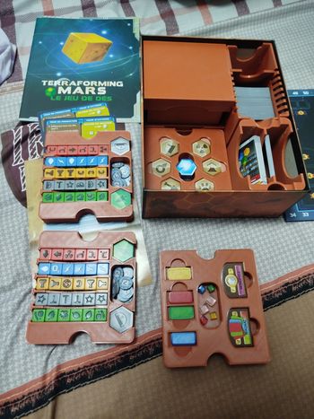 Terraforming mars, le jeu de dés