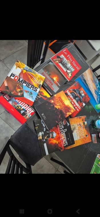 Livres métier pompier