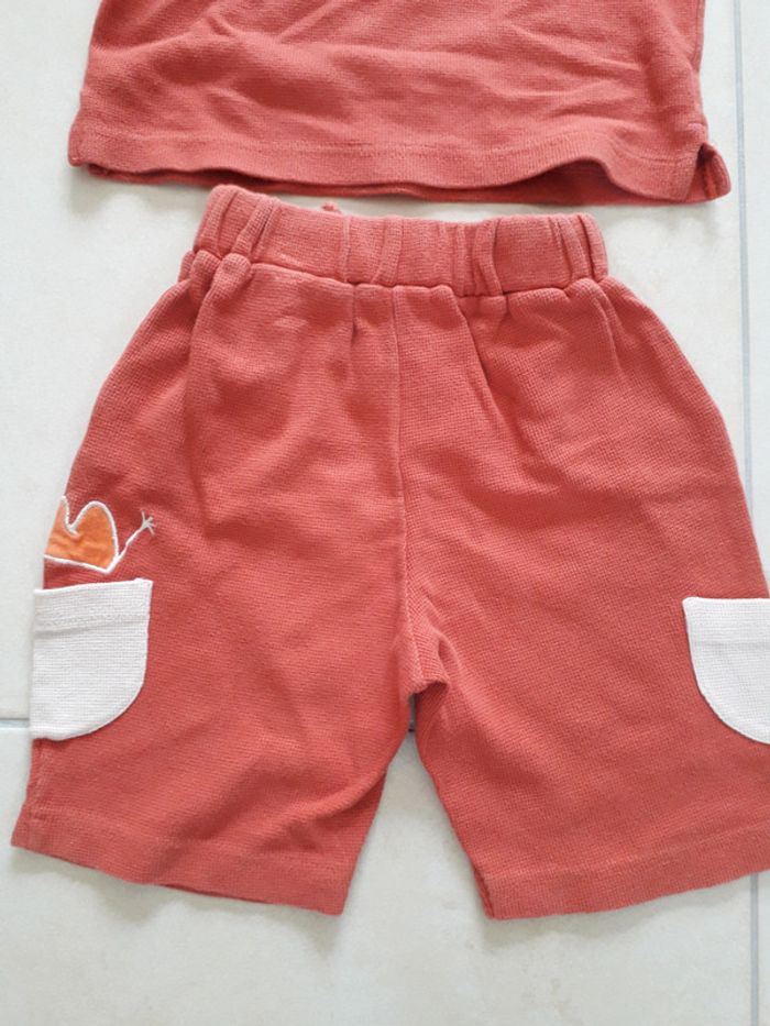 Ensemble t-shirt + short - 18 mois - photo numéro 7