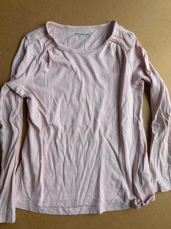 Lot 3 t-shirts manches longues fille 6 ans - photo numéro 4