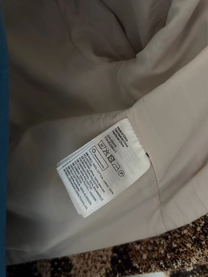 Veste H&M courte à motif serpents - marron/noir - neuve jamais porté - taille 32/XXS - photo numéro 6