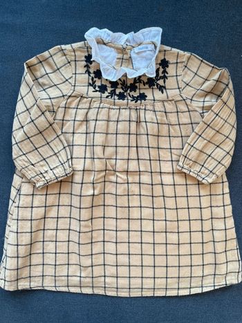 Robe moutarde boutchou 12 mois