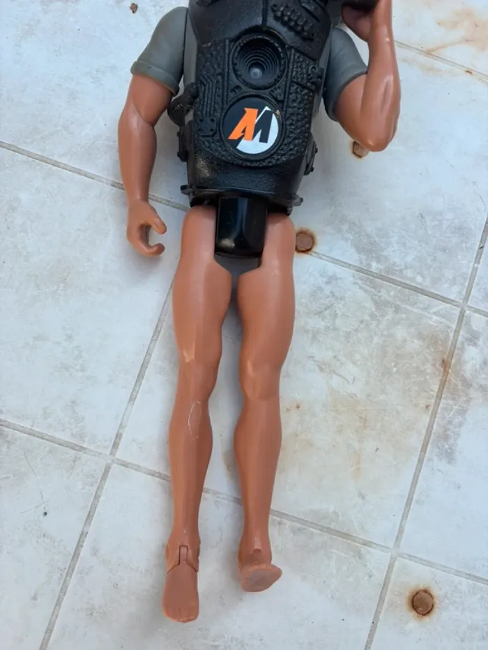 👿 Figurine Action Man Camera Année 1998 Hasbro Hauteur 30 Cm - photo numéro 3