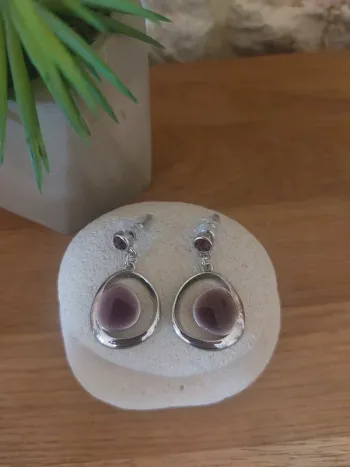 Boucles d'oreilles en Acier 🎁🎄