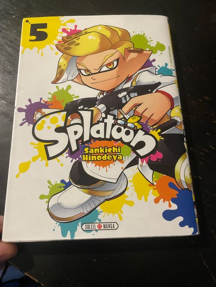 Lot manga splatoon 1 a 5 - photo numéro 3